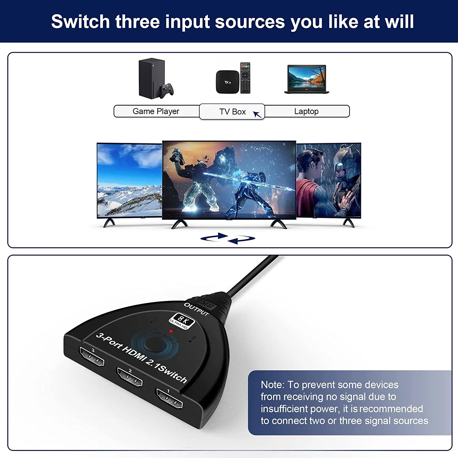 8K 60Hz 3x1 hdmi swtich with cable (4)