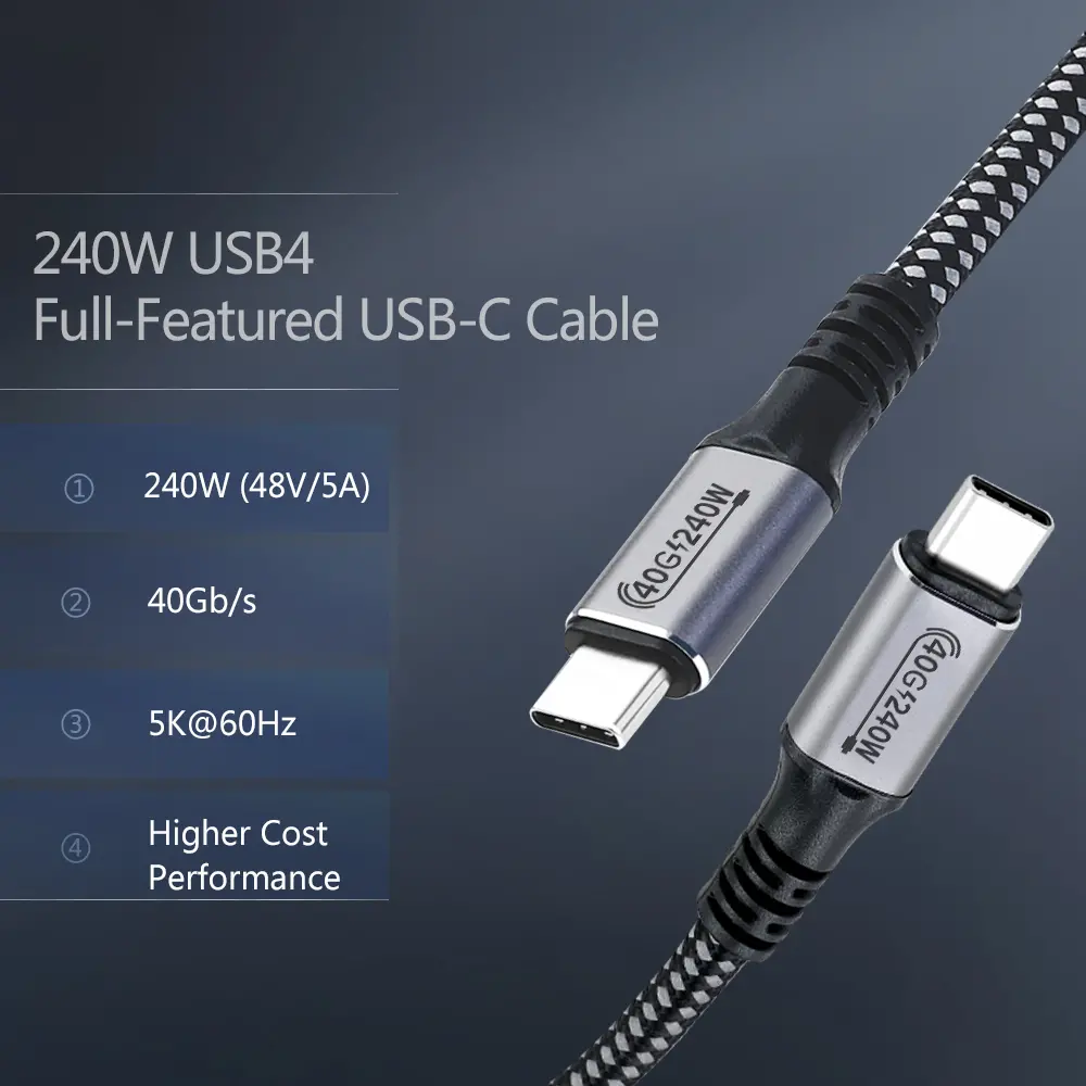 USB4 Type C Cable 5K  (2)