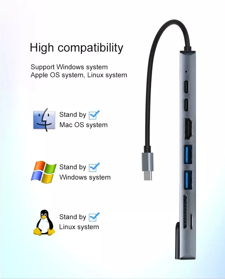 8 in 1 4K HDMI USB C Hub (6)