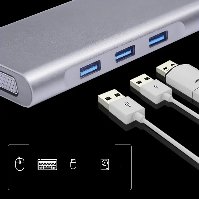 10 ports USB C Hub (18)