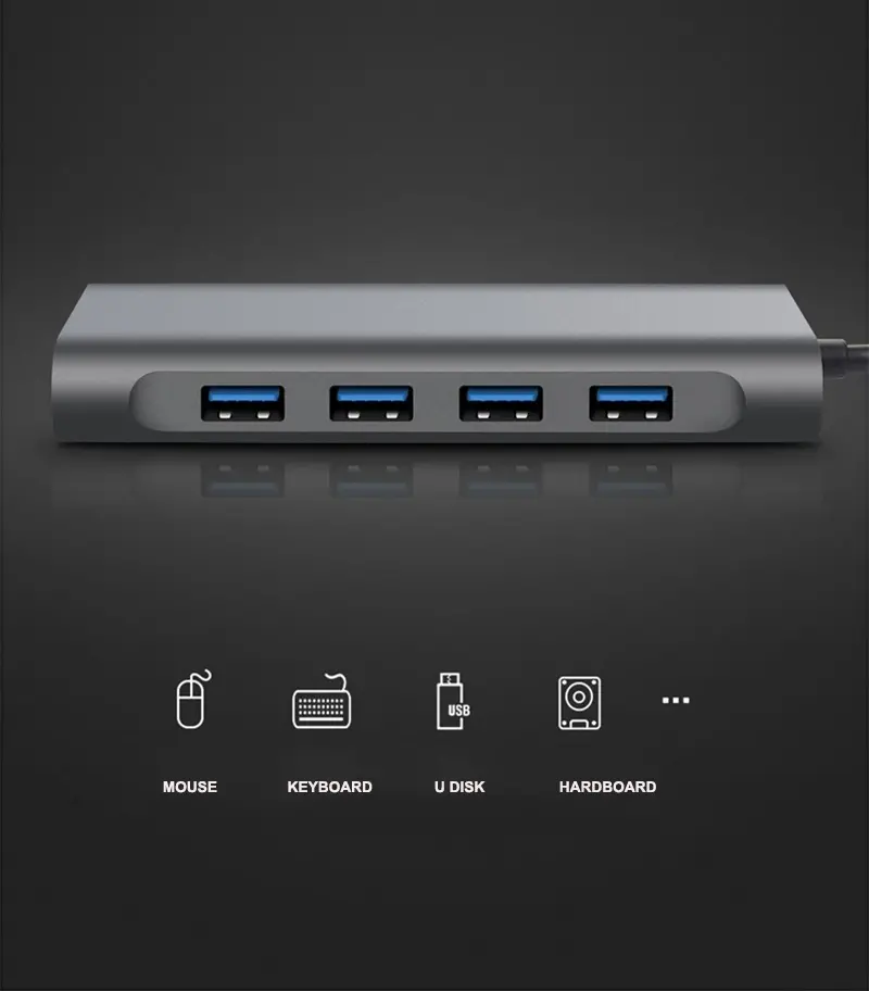 11 ports Usb C Hub(12)