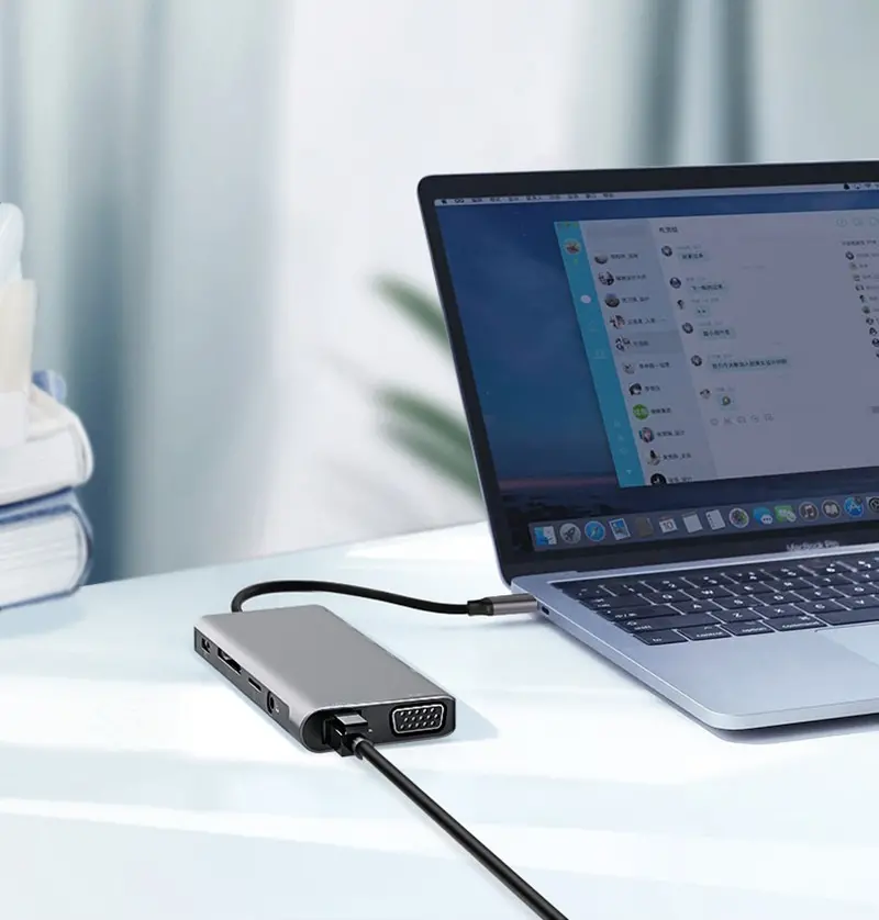 11 ports Usb C Hub (9)