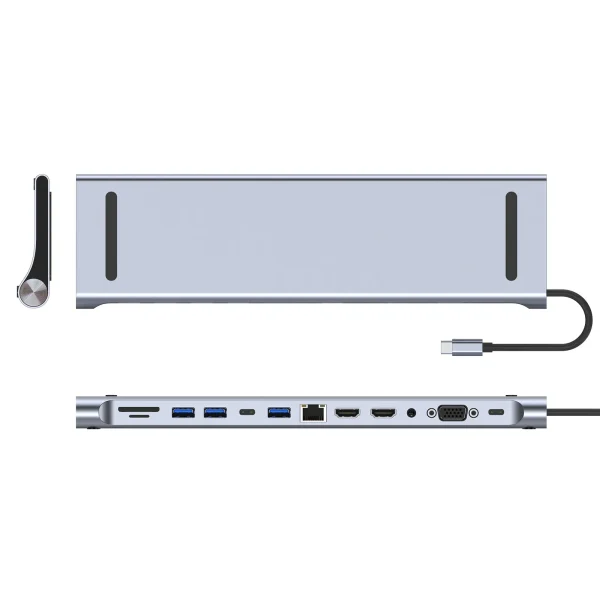 12 in 1 USB Type C to HDMI Hub (8)