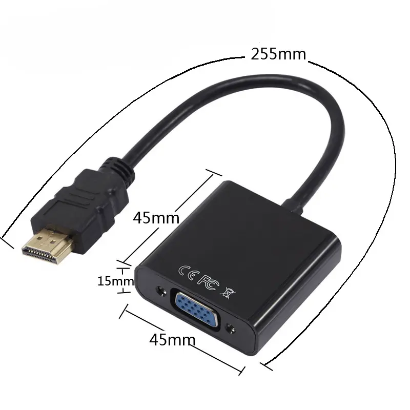 HDMI to VGA adapter 1080P (3)