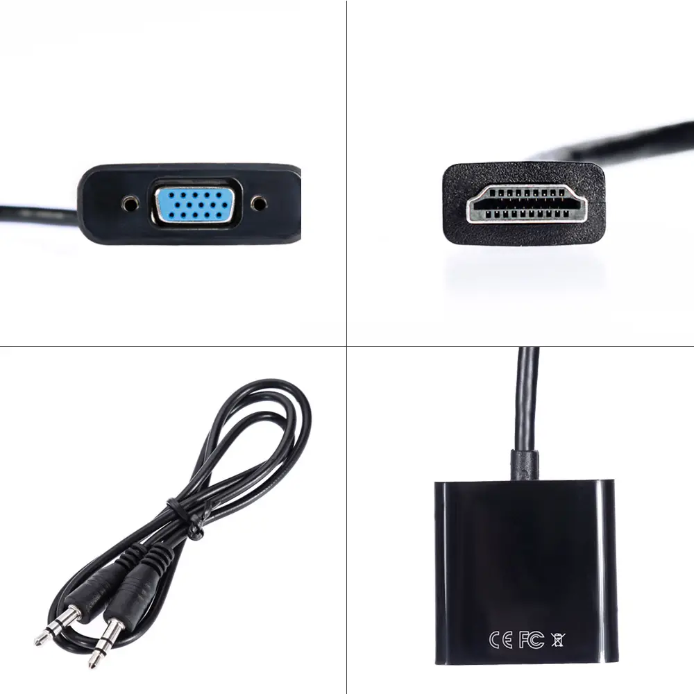 HDMI to VGA adapter 1080P (6)
