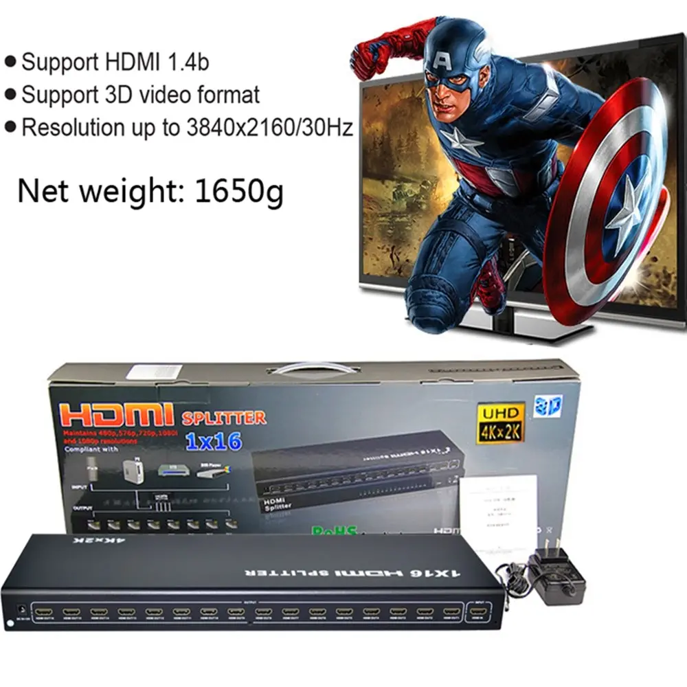 HDMI Splitter 1x16 HDMI 1.4V (12)