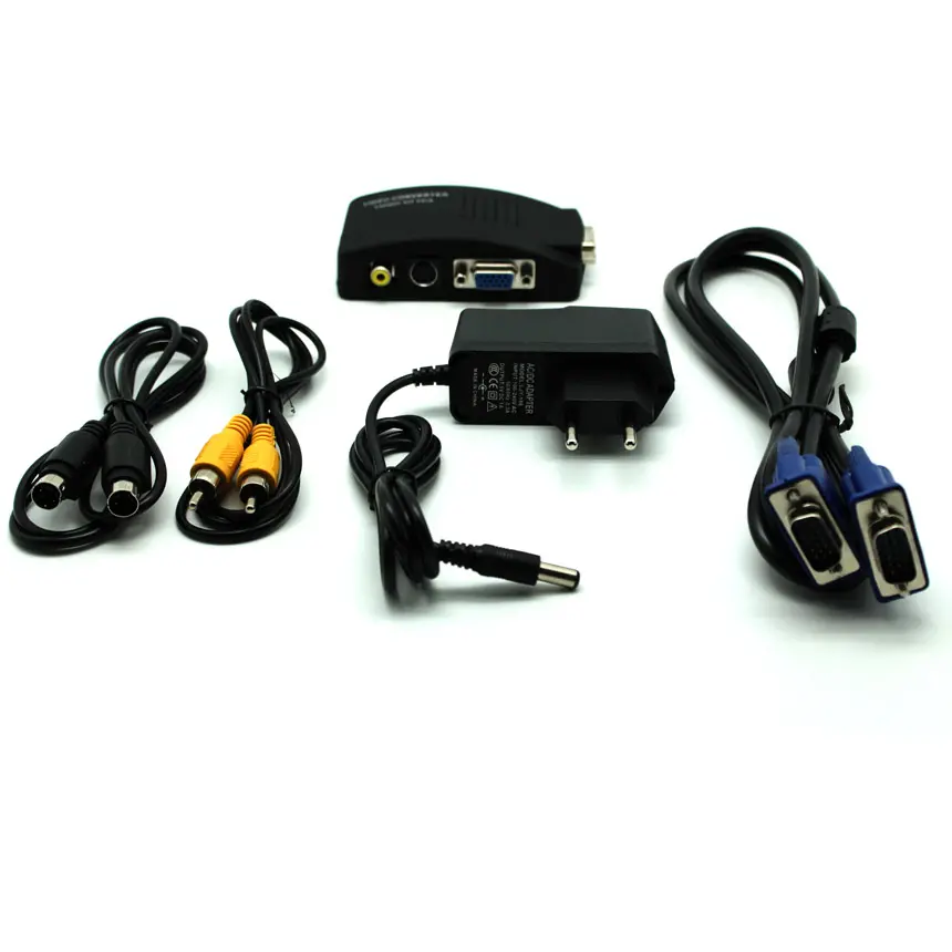 RAC AND S-VIDEO TO VGA(TV-PC) Converter (6)