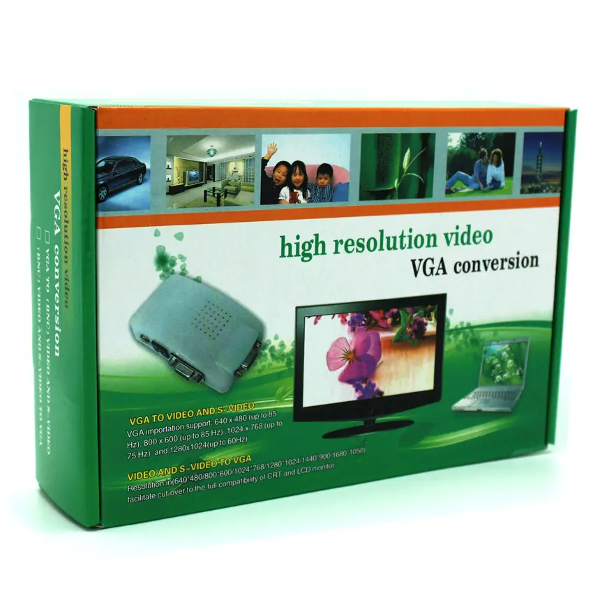 RCA AND S VIDEO TO VGA(TV PC) Converte (1)