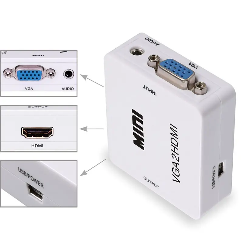 MINI VGA2HDMI 1080P 2