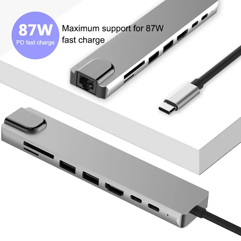 type-c hub 8-in-1 docking station 4
