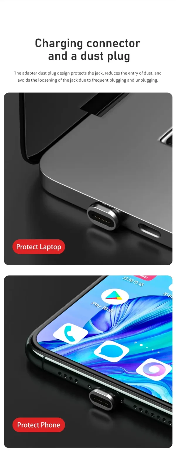 High quality USB C Magnetic Adapter 6